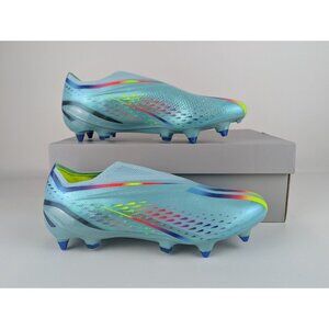 Adidas X Speedportal+ SG Aqua Blue GW8420 Soccer Cleats Men's Size 9 NEW